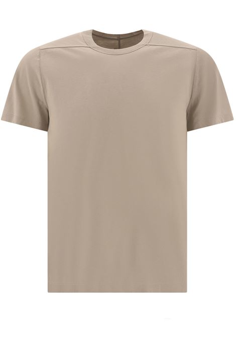 t -shirt short level t uomo pearl  in cotone RICK OWENS | RU02D6265 JA08